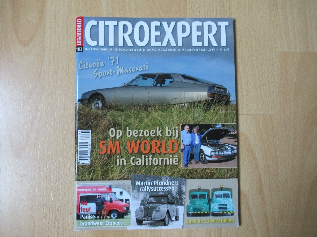 CitroExpert 2014, nummer 103 jan/feb 2014, Boeken, Ophalen of Verzenden, Nieuw, Algemeen