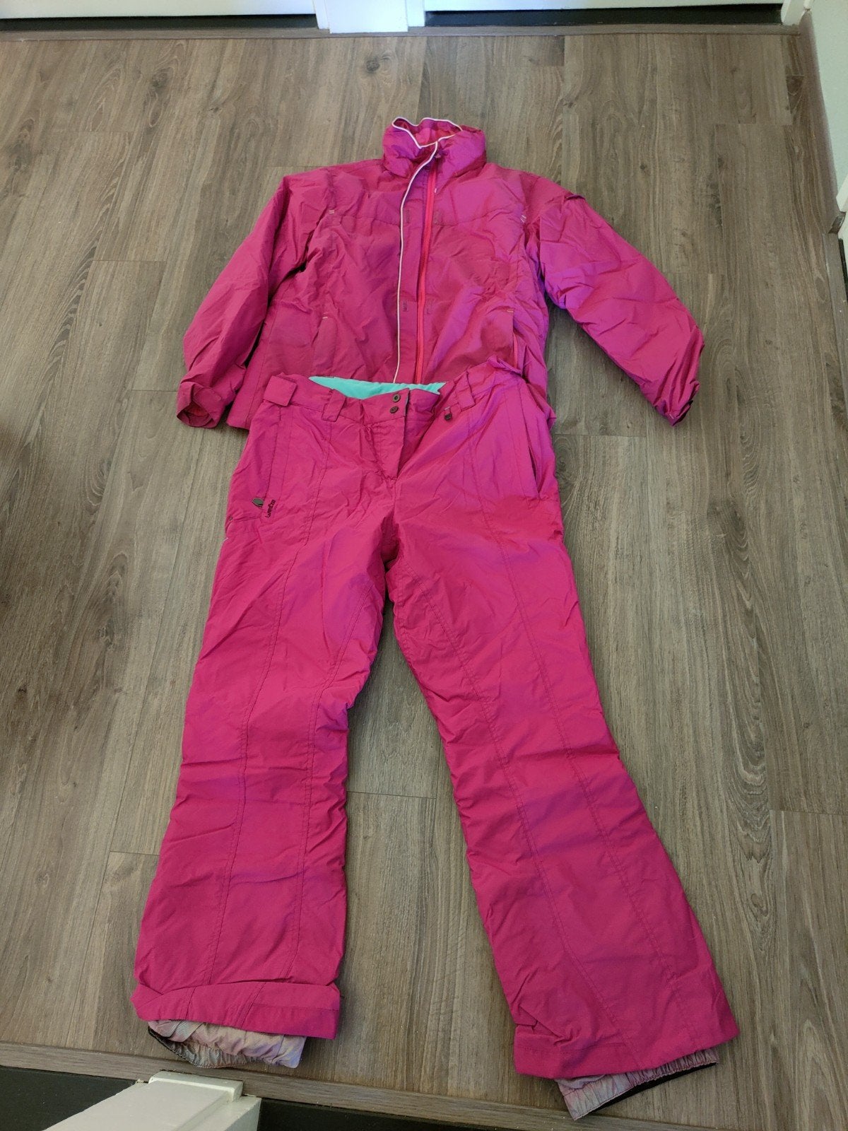 Skibroek en jas Crivit, zwarte skibroek Icepeak maat 44/46, Broek, Crivit, Icepeak, Maat 46/48 (XL) of groter, Ophalen of Verzenden