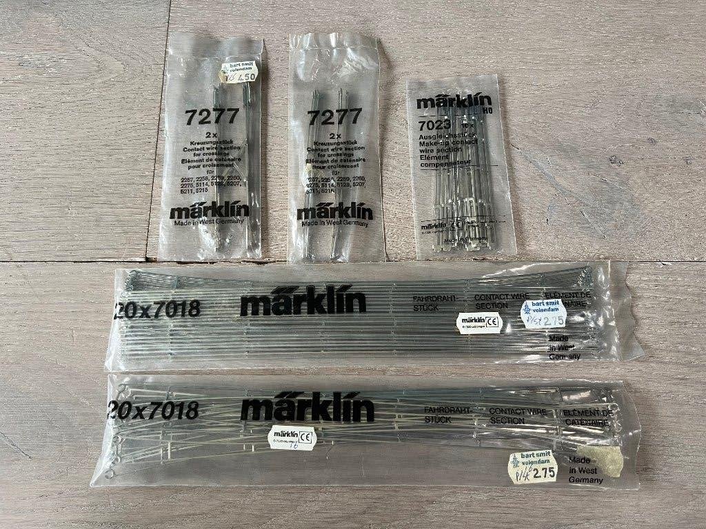 Marklin ho 7277, 7023, 7018 nieuwstaat, Wisselstroom, Verzenden, Nieuw, Rails