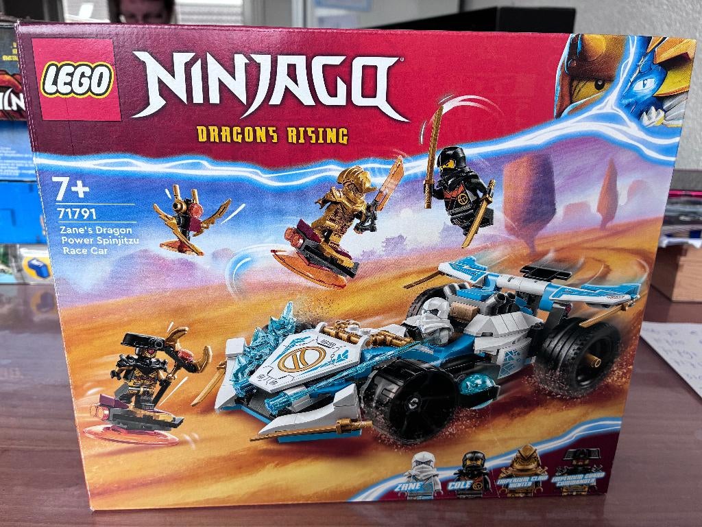 Lego Ninjago 71791 racecar zgan, Ophalen of Verzenden, Zo goed als nieuw, Complete set, Lego
