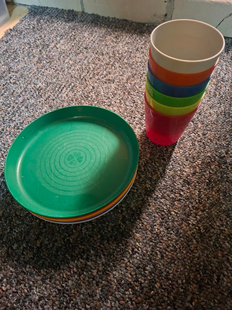 Gratis af te halen kinderservies, Huis en Inrichting, Ophalen, Gebruikt, Overige typen