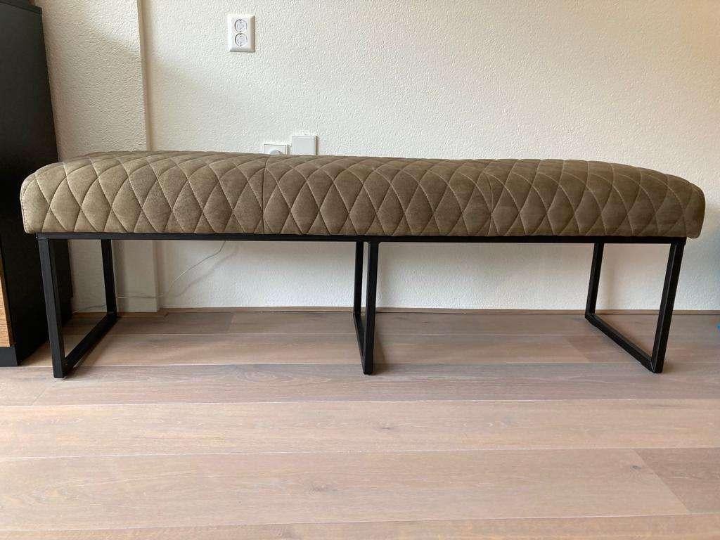 Eettafelbank driezits zonder rugleuning, Ophalen, Minder dan 75 cm, 150 tot 200 cm, Driepersoons