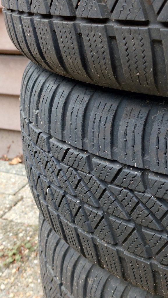 Set Hankook Kinergy 4S allseason banden 195/55R16 87H, Auto-onderdelen, Banden en Velgen, Ophalen, Gebruikt, 16 inch, All Season