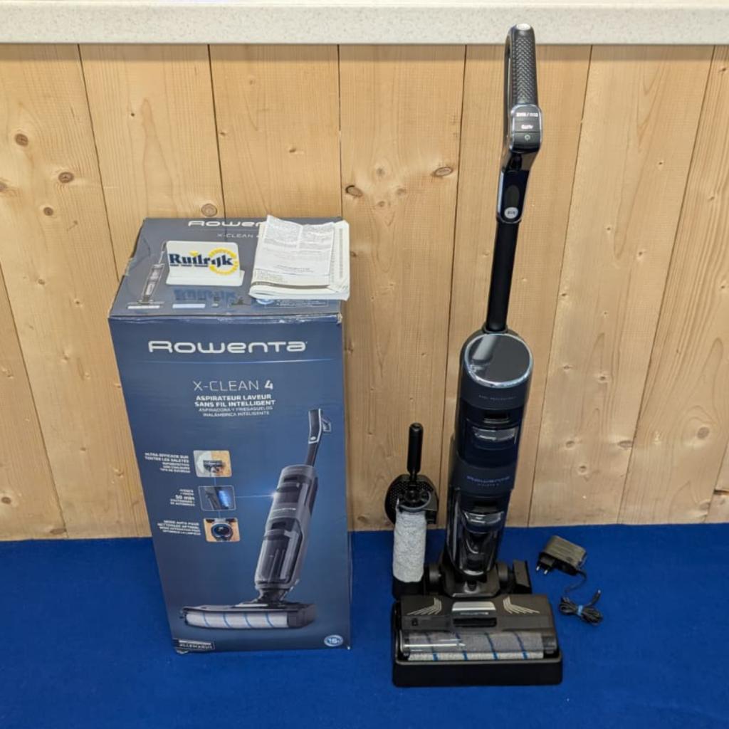 Rowenta X-Clean 4 GZ5035 Vloerreiniger stofzuiger -Showmodel, Ruilrijk, Zo goed als nieuw, Info@ruilrijk.nl, Neerstraat 60, 6041 KD Roermond