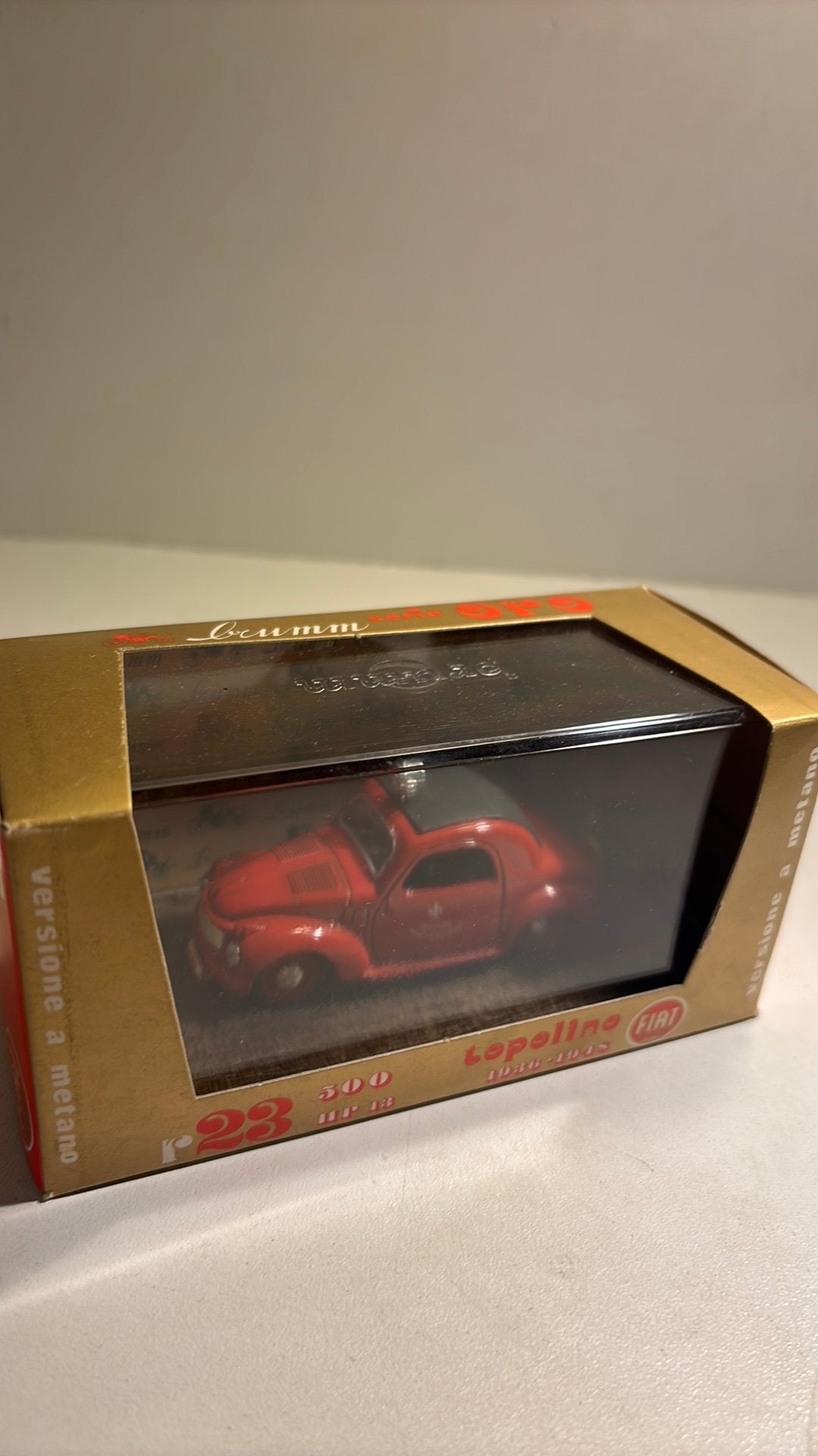 Fiat 500 topolino brumm 1.43, Overige merken, Auto, Ophalen of Verzenden, A