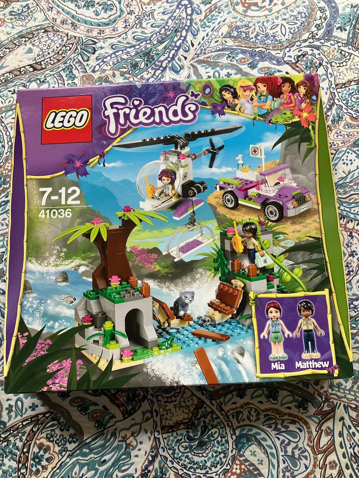 LEGO FRIENDS 41036 Junglebrug reddingsactie, Lego, Nieuw, Friends, Ophalen of Verzenden