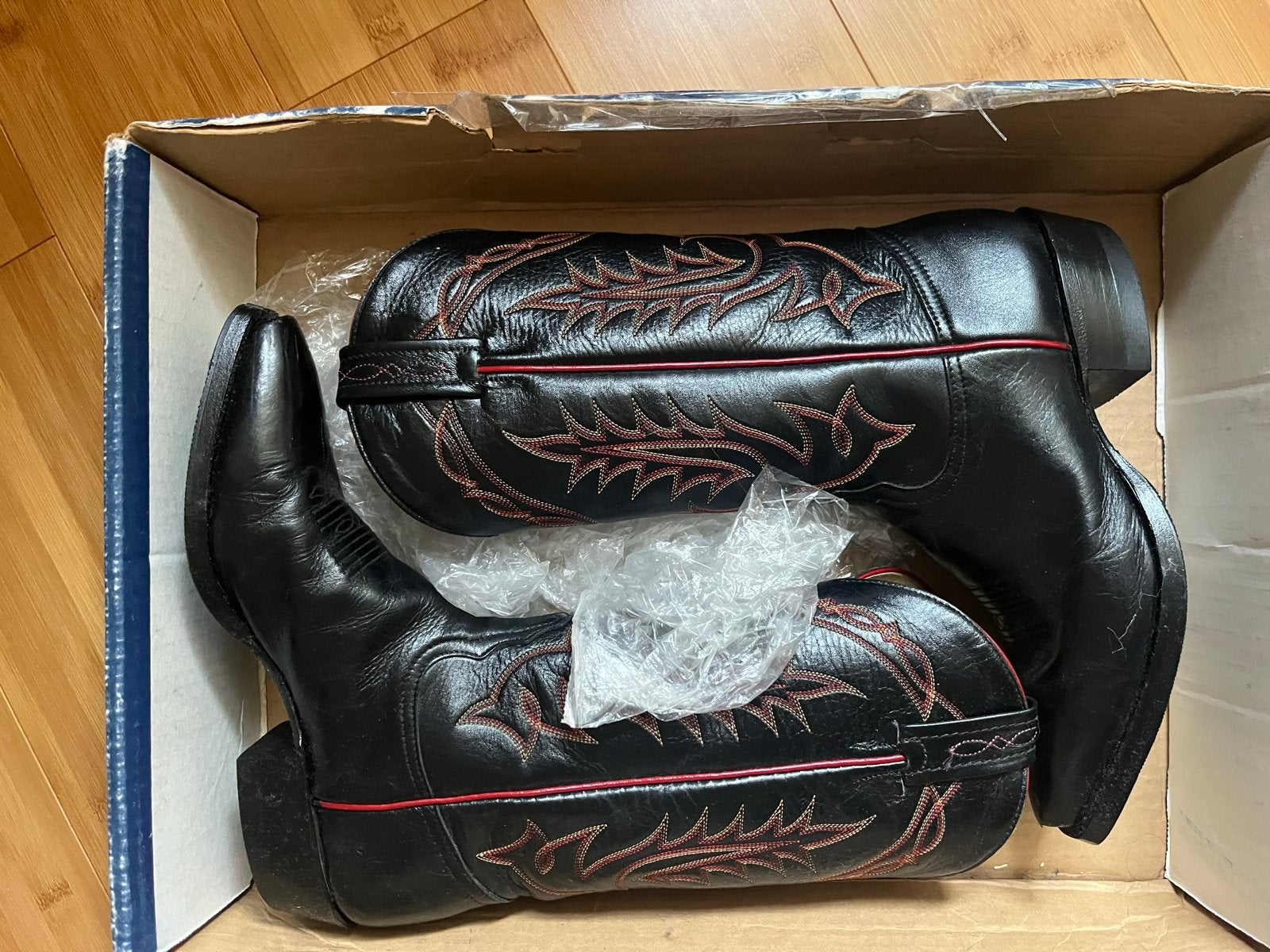 Tony Lama cowboylaarzen maat 39, nieuw in doos, Kleding | Dames, Schoenen, Verzenden, Nieuw, Zwart, Hoge laarzen