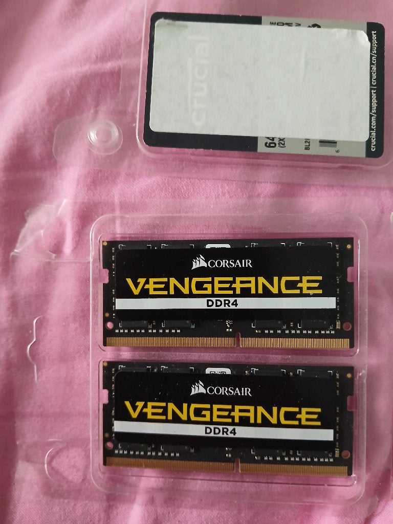32 gb ddr4 Sodimm Corsair, Computers en Software, RAM geheugen, 32 GB, DDR4, Ophalen of Verzenden, Zo goed als nieuw