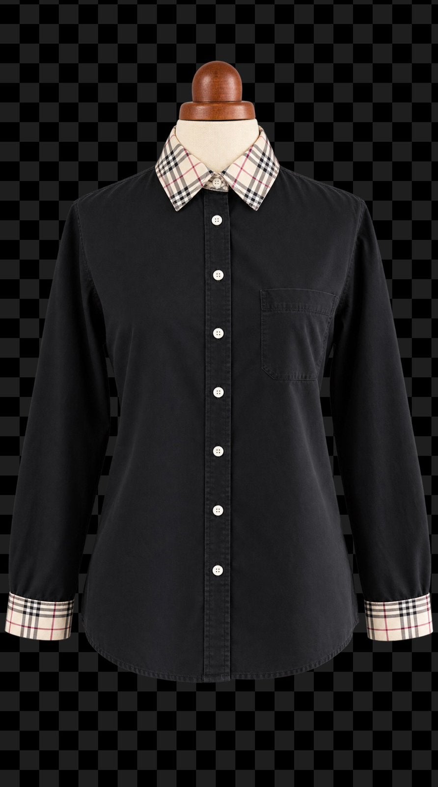 Burberrys vintage blouse-XL, Kleding | Dames, Ophalen of Verzenden, Gedragen, Maat 46/48 (XL) of groter, Meerkleurig