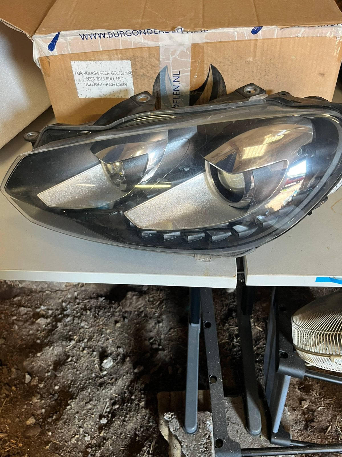 Golf 6 r line koplampen xenon en led dagrijverlichting org, Auto-onderdelen, Verlichting, Ophalen of Verzenden, Nieuw