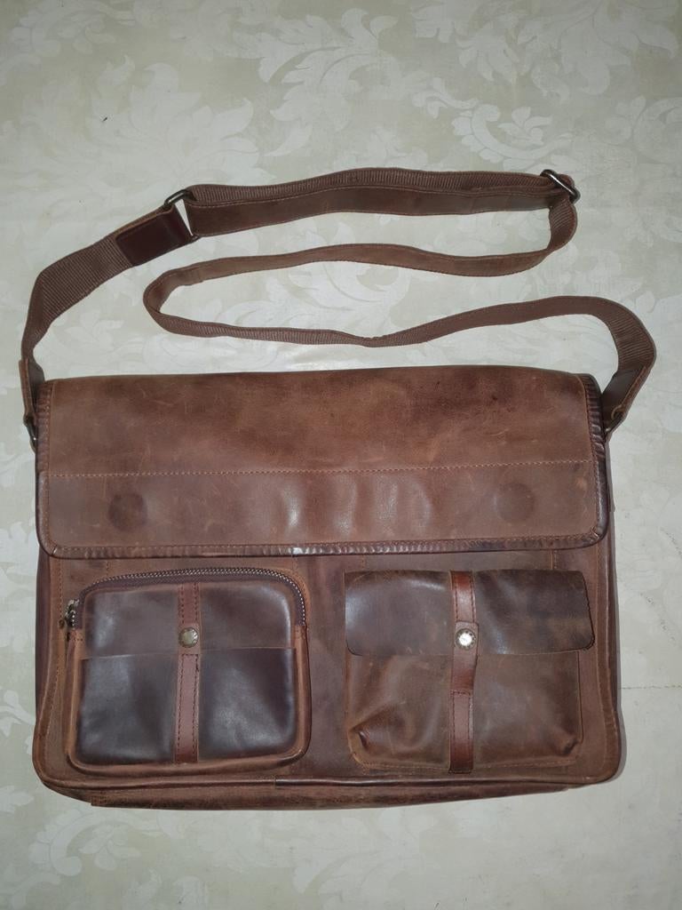 Werk / laptop tas, Computers en Software, Laptoptassen, Zo goed als nieuw, Schoudertas, 14 inch, Ophalen of Verzenden