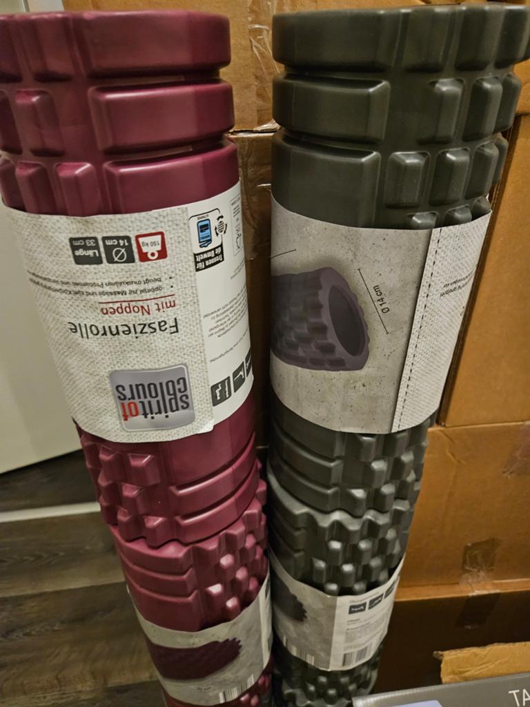 Nieuwe massage / yoga foamroller, Ophalen of Verzenden, Nieuw, Benen, Foamroller