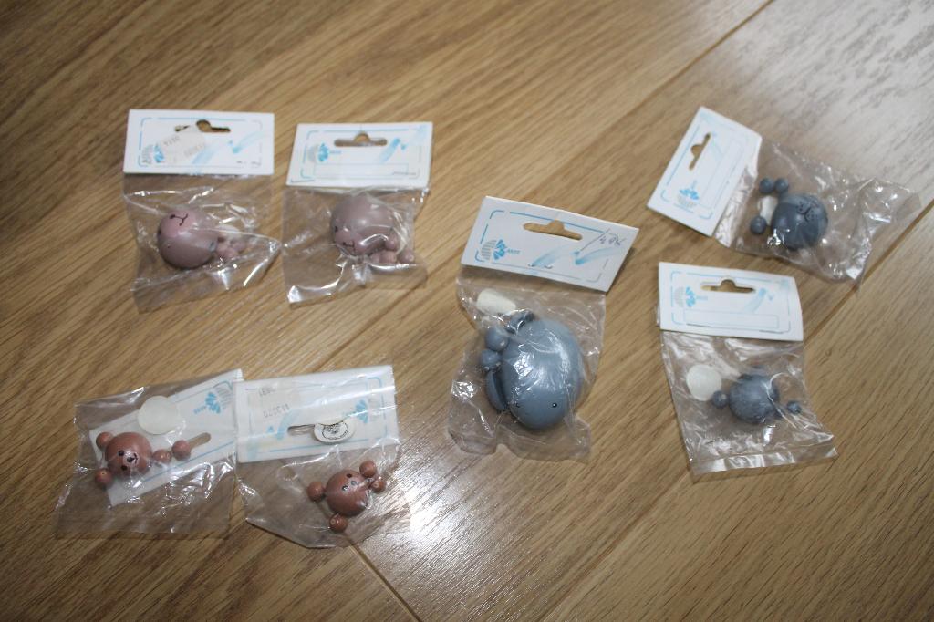 7 nieuwe zakjes om poppetjes en beren te maken, Ophalen of Verzenden, Nieuw, Textiel, Knutselmateriaal