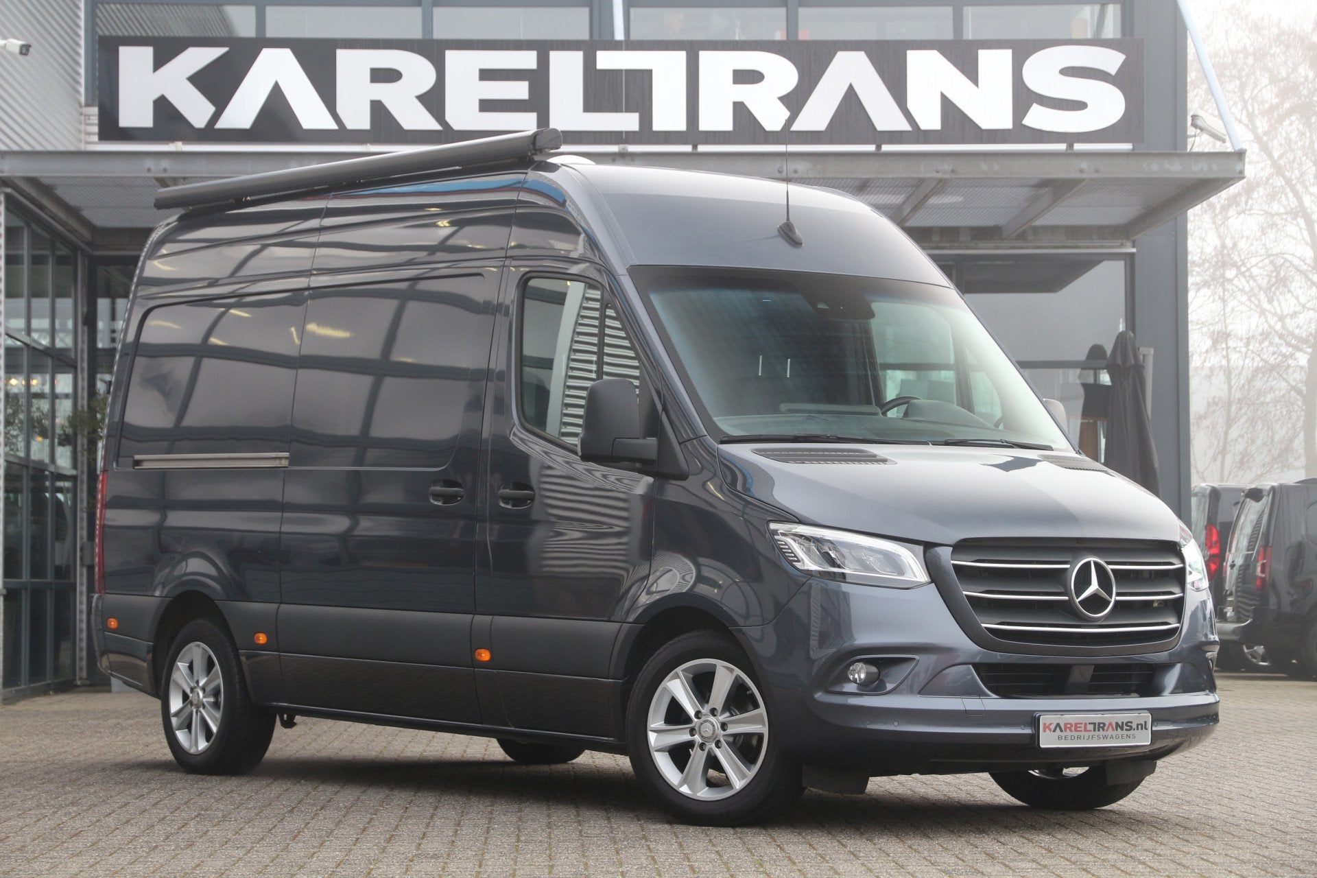 Mercedes-Benz Sprinter 317 CDI | Aut. | L2H2 | Omvormer | In, Auto's, Bestelauto's, Automaat, Gebruikt, 4 cilinders, Parkeercamera