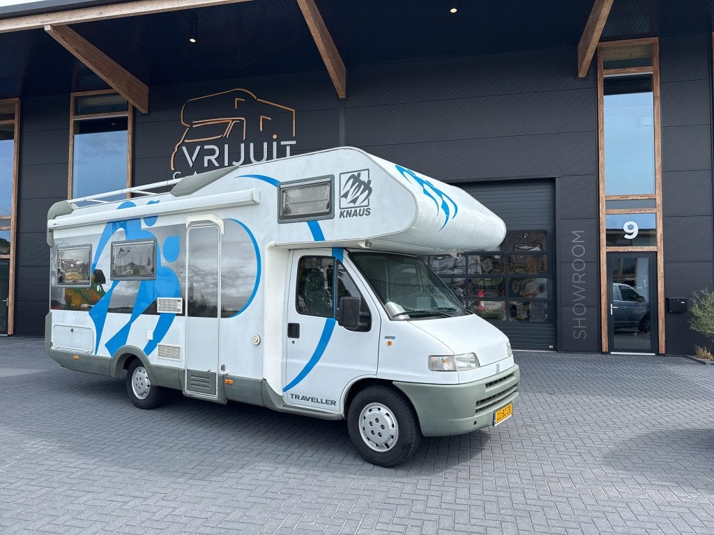 Knaus Traveller Fiat 2.5 td nette goed onderhouden camper, Ringverwarming, Fiat, Koelkast, Bedrijf