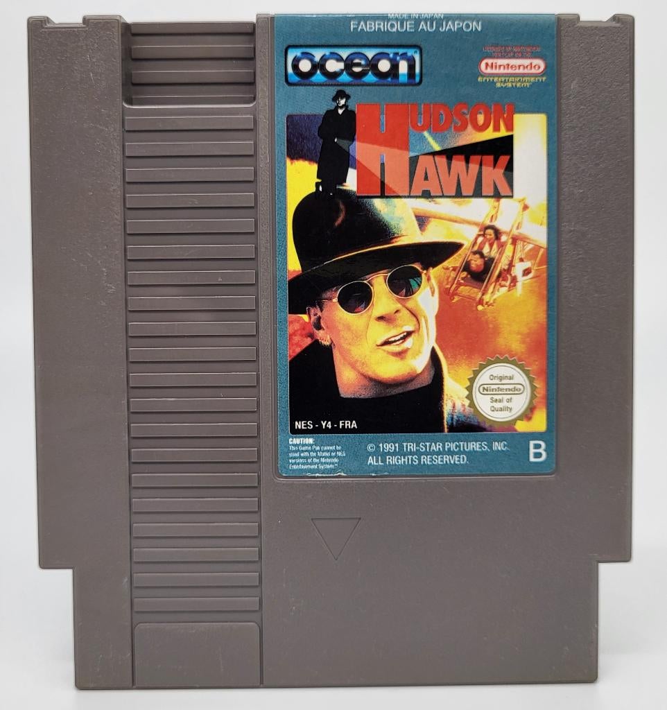 Hudson Hawk - Nintendo NES Cartridge - PAL B FRA, Avontuur en Actie, Gebruikt, 1 speler, Ophalen of Verzenden