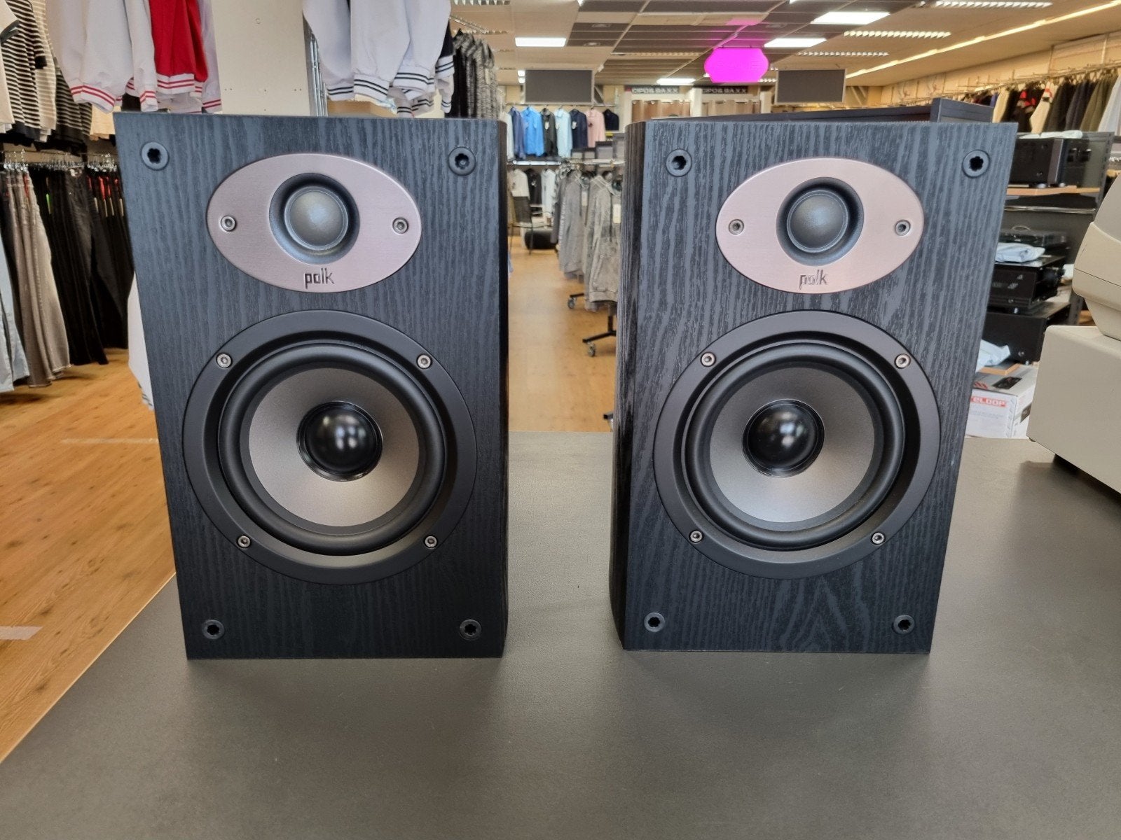 Polk Audio TSx 110B Zwart-Nieuwstaat!, Speakerset, //, Zo goed als nieuw, 60 tot 120 watt