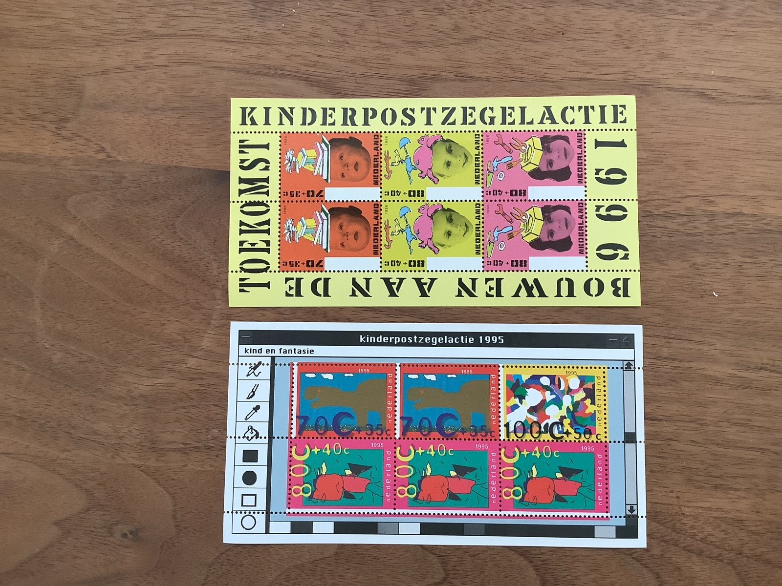 Kinderpostzegels 1995 en 1996, Ophalen of Verzenden, Na 1940, Postfris