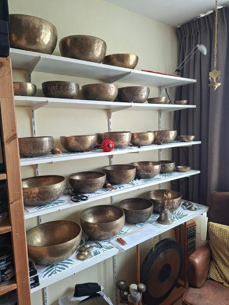 Oude klankschalen, Antiek en Kunst, Ophalen of Verzenden