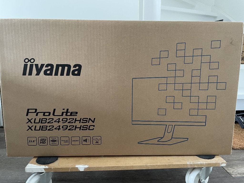 iiyama ProLite XUB2492HSN-B1 23.8- Monitor 1178614505895, IPS, Full HD, Ophalen of Verzenden, 60 Hz of minder