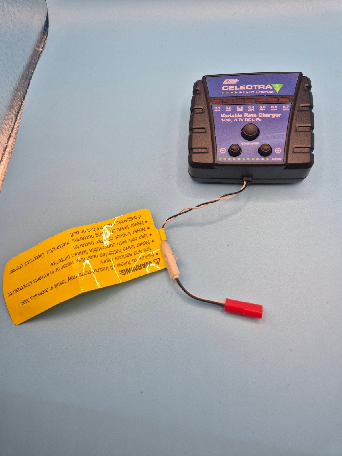 E-flite Celectra 1-Cell 3.7V DC Li-Po Oplader voor rc NIEUW, Ophalen of Verzenden, Zo goed als nieuw