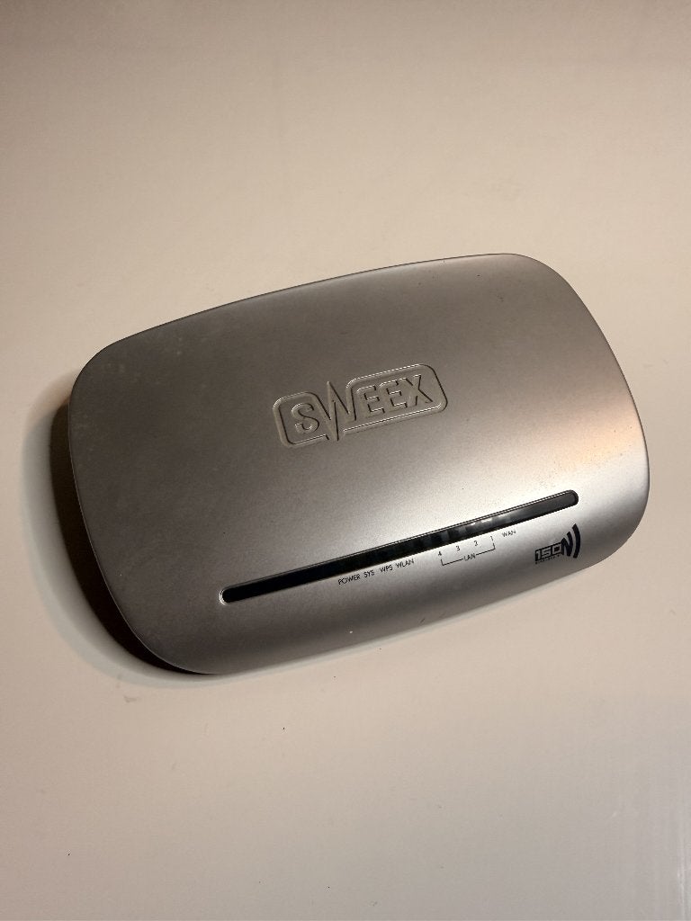 Sweex Wireless 150N Router – Model LW150, Ophalen of Verzenden, Gebruikt, Router met modem, Sweex