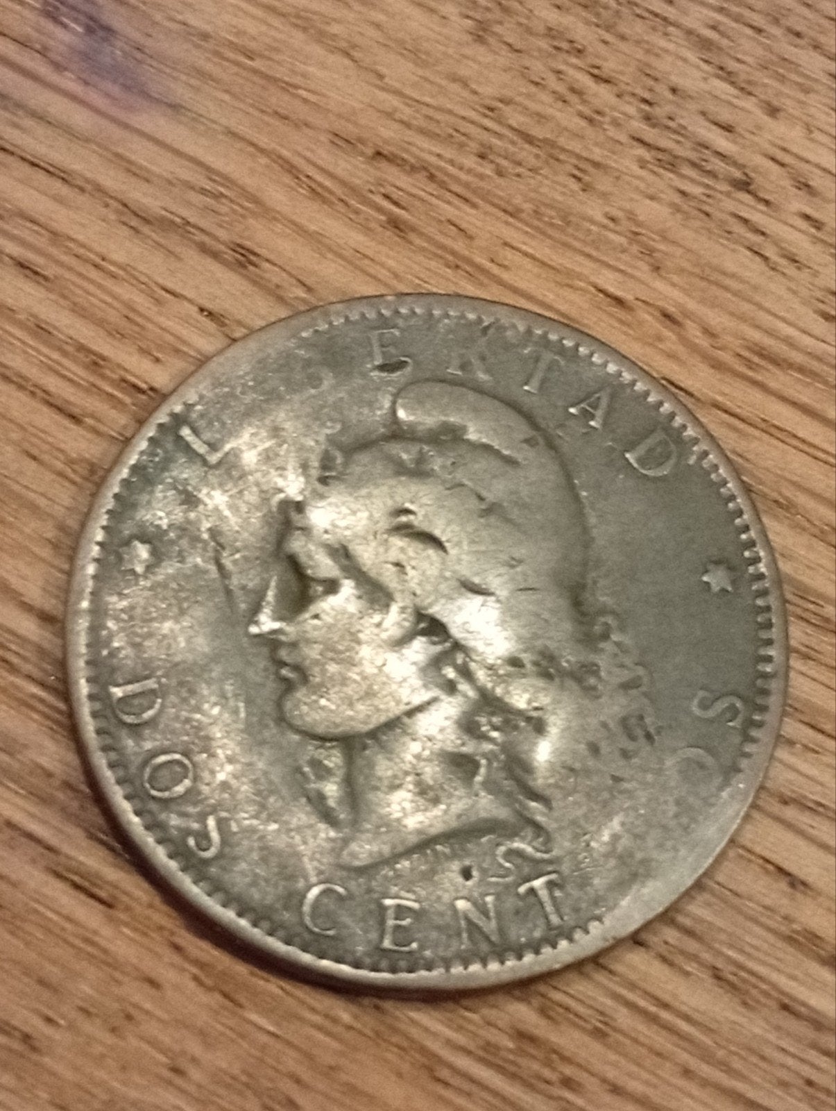 Zeldzame Argentijnse 2 Centavos munt uit 1885, Ophalen of Verzenden, Zuid-Amerika, Losse munt
