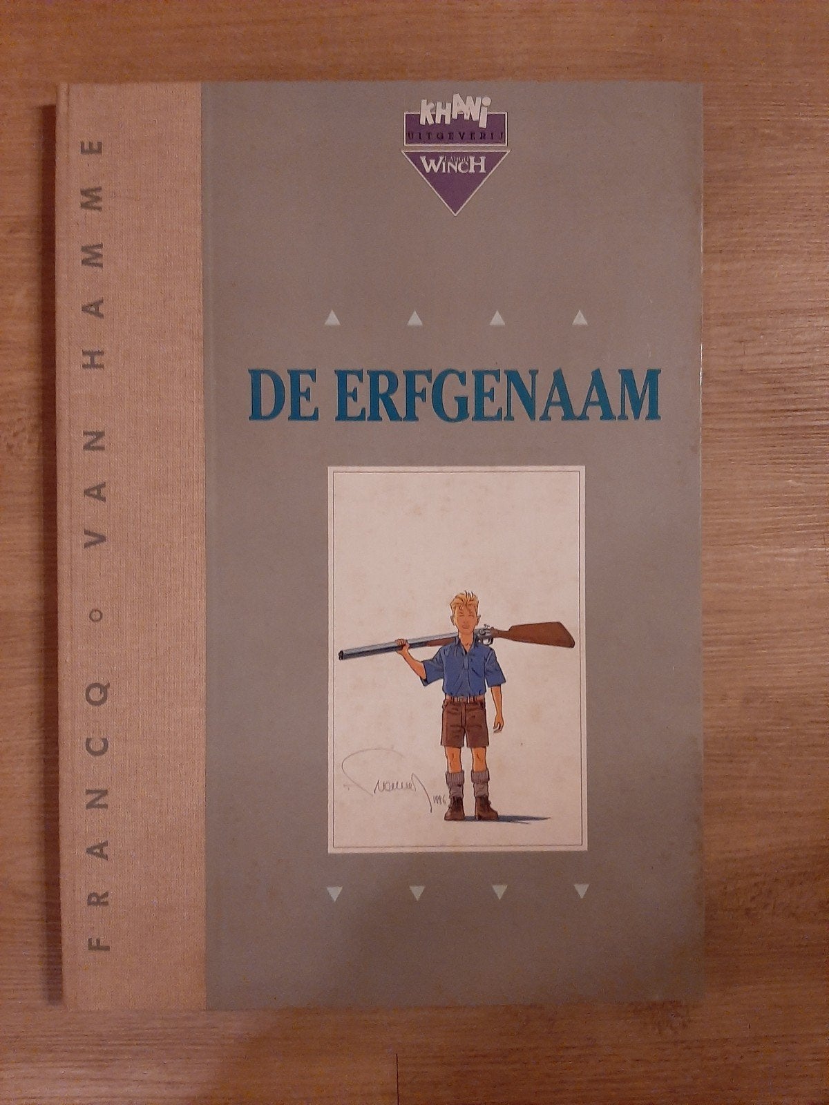 De Erfgenaam - 1e druk, groot formaat, nr. 205/250, Boeken, Stripboeken, Eén stripboek, Ophalen of Verzenden, Zo goed als nieuw