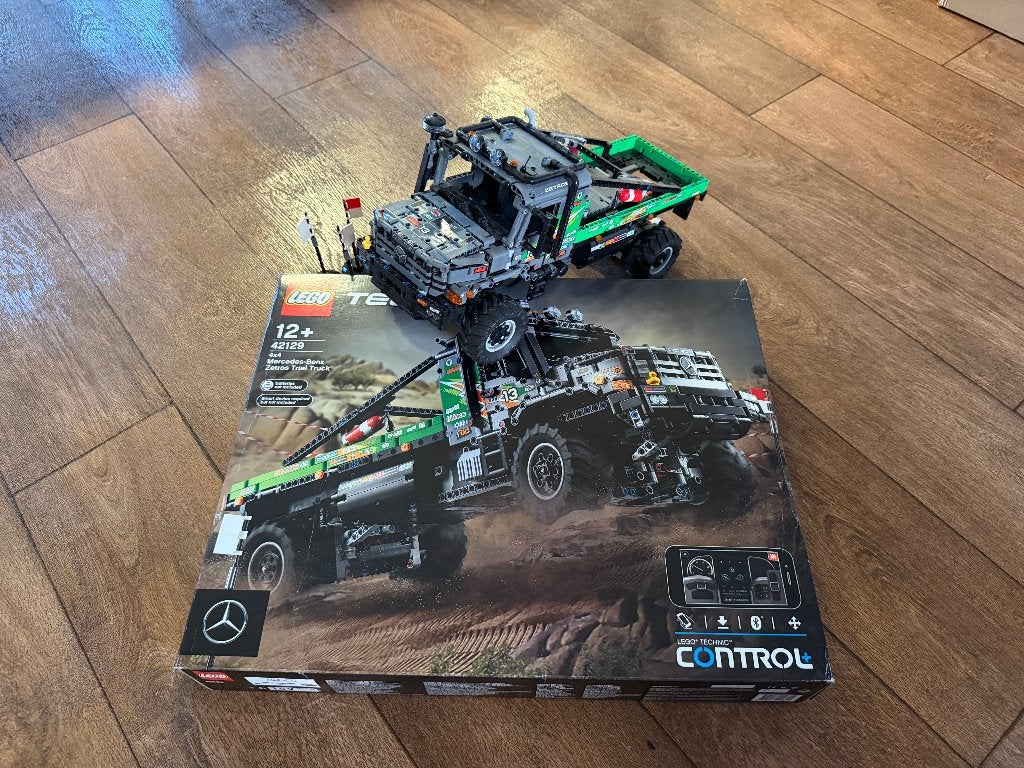LEGO Technic 42129 - Mercedes Zetros 4x4 (Compleet), Ophalen, Lego, Zo goed als nieuw, Technic