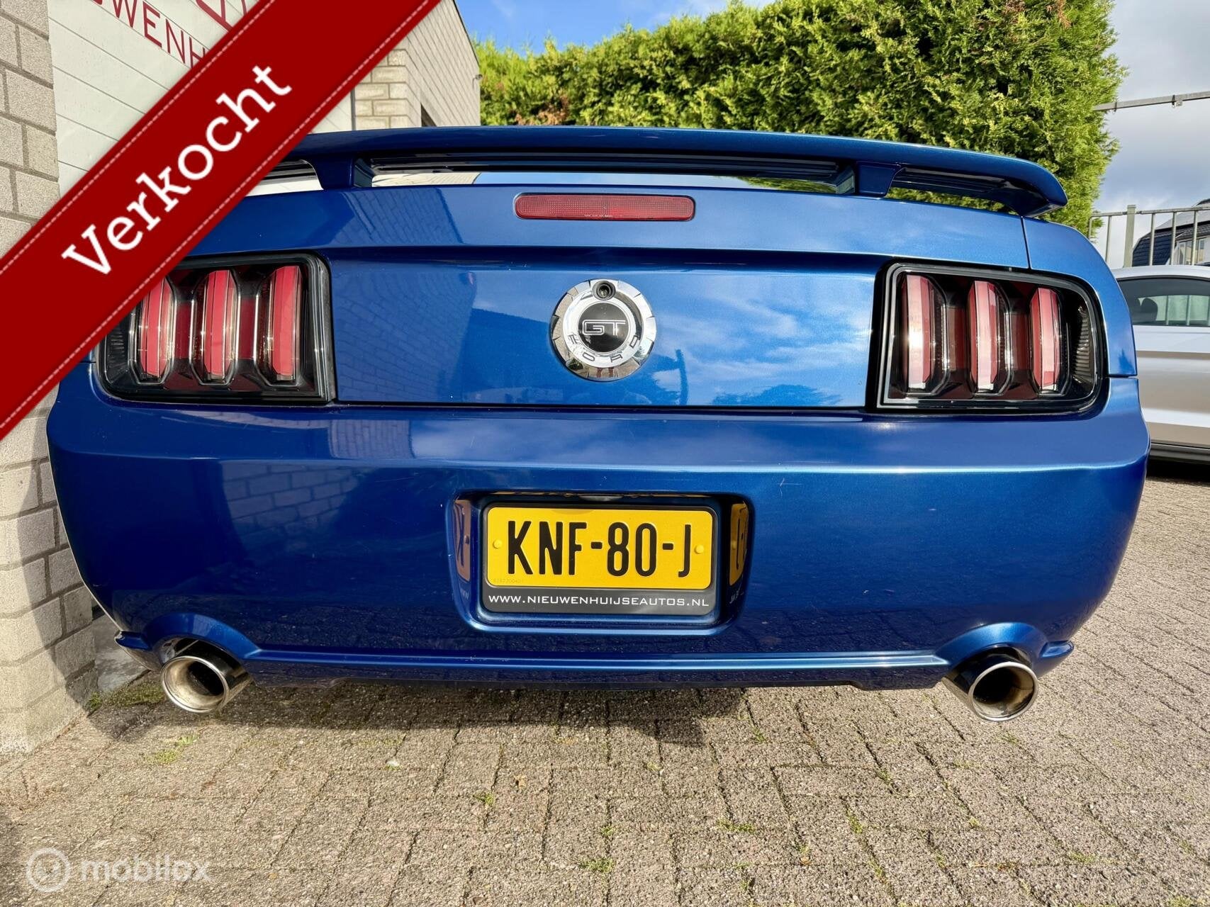 Ford Mustang 4.6 V8 coupe, 95.961km, leder, Navi, 18 inch!, Achterwielaandrijving, Gebruikt, Overige carrosserieën, Leder