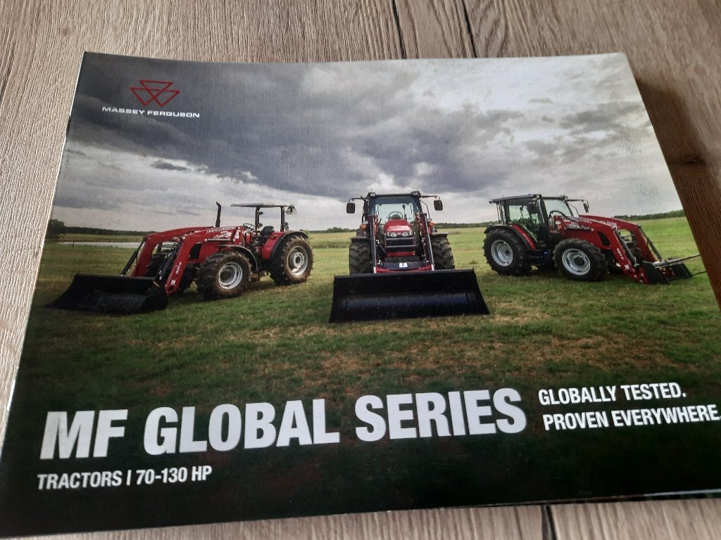 FOLDER MASSEY FERGUSON MF GLOBAL SERIES USA, Verzenden, Nieuw, Catalogus