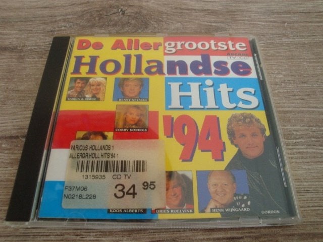 de allergrootste hollandse hits,94, Ophalen of Verzenden, Gebruikt, Levenslied of Smartlap