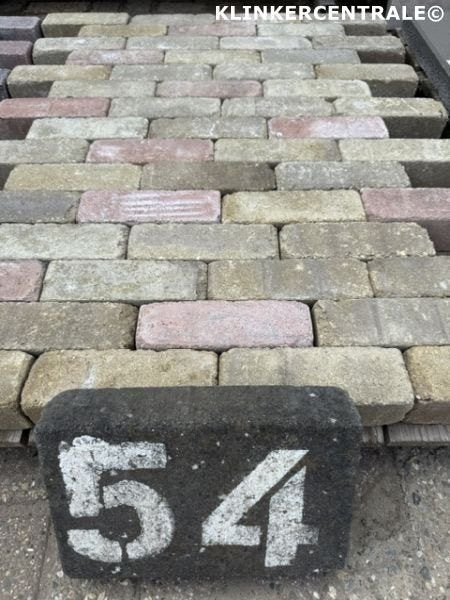 51m2 terra geel 21x7x7cm B-KEUS betonklinkers straatstenen d, Tuin en Terras, Enter@tuinvisie.nl, Klinkers, Nieuw, Ophalen of Verzenden