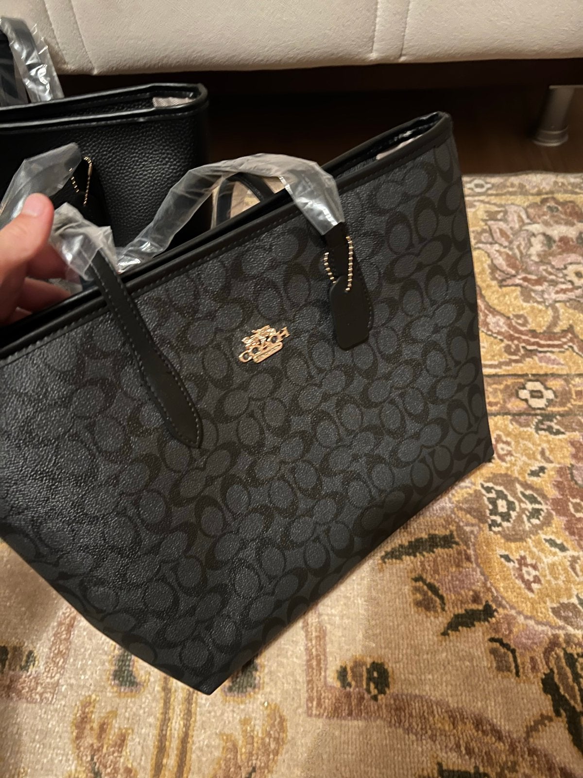 Coach tas dames, Ophalen of Verzenden, Nieuw, Zwart, Shopper