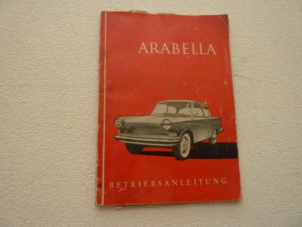 Handleiding Lloyd Arabella, Ophalen of Verzenden