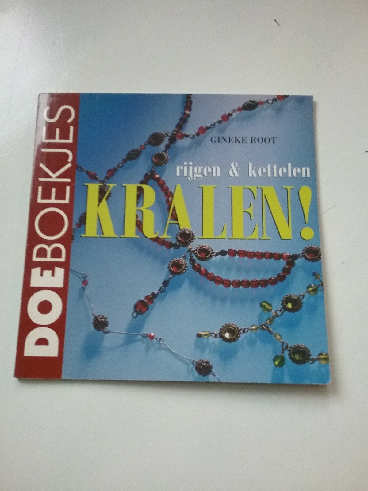 Doeboekje  KRALEN rijgen en settelen door GINEKE ROOT, Boeken, Gineke Root, Nieuw, Sieraden maken, Ophalen of Verzenden