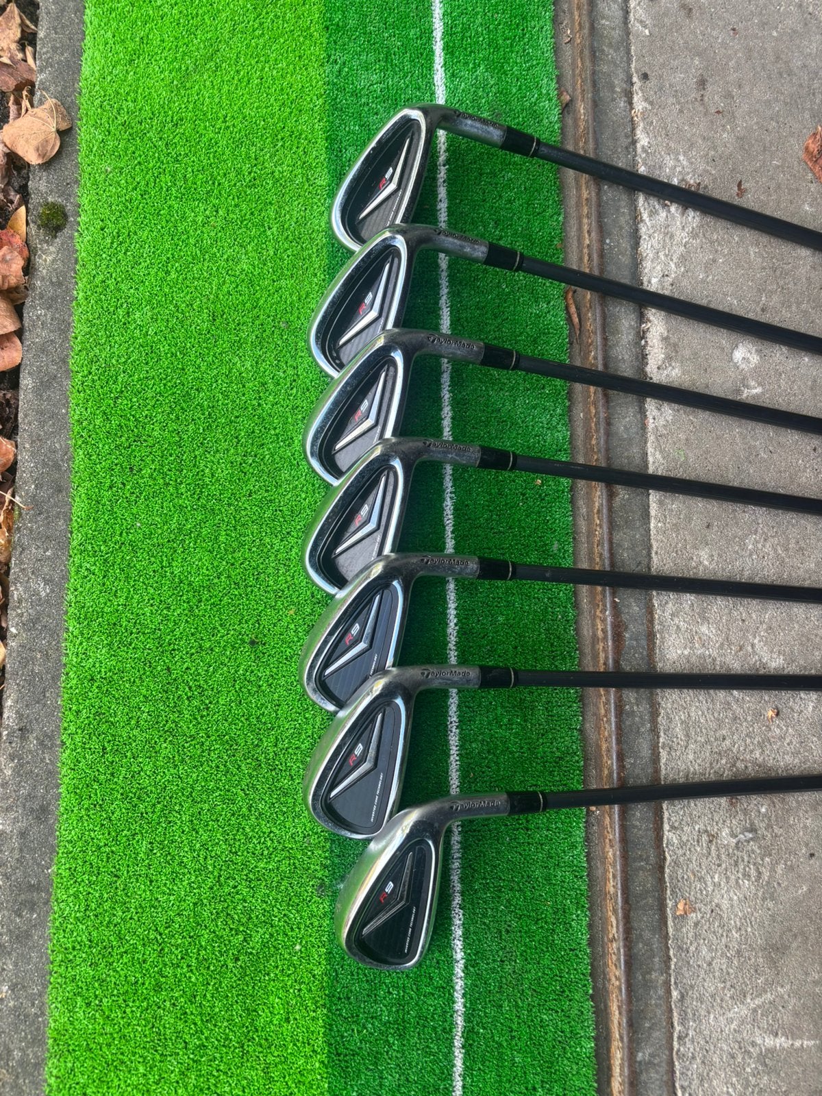 TAYLORMADE R9 IJZERS 4-P, Ophalen of Verzenden, Zo goed als nieuw, Set