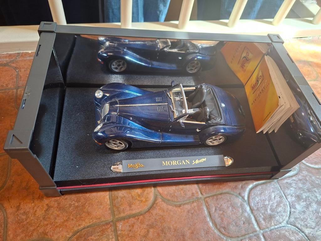 Morgan schaalmodel, Hobby en Vrije tijd, Modelauto's | 1:43, Zo goed als nieuw, Auto, Overige merken, Ophalen of Verzenden