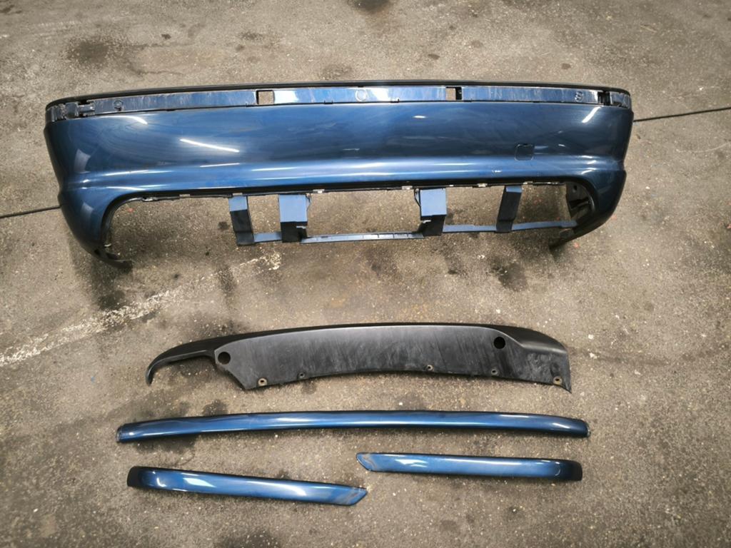 BMW E46 sedan M-pakket complete achterbumper origineel, Auto-onderdelen, BMW AG, Gebruikt, Info@bmwgroup.com, Ophalen of Verzenden