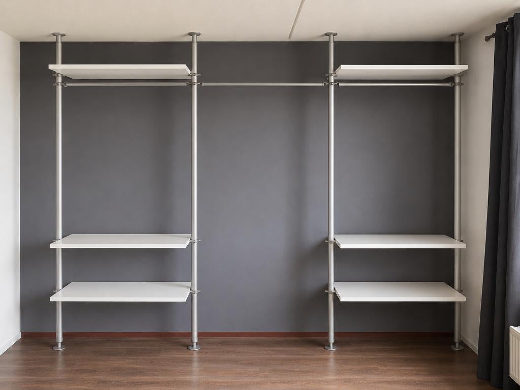 Ikea Stolmen garderobe kast systeem, Ophalen, Gebruikt, 200 cm of meer, Met plank(en)