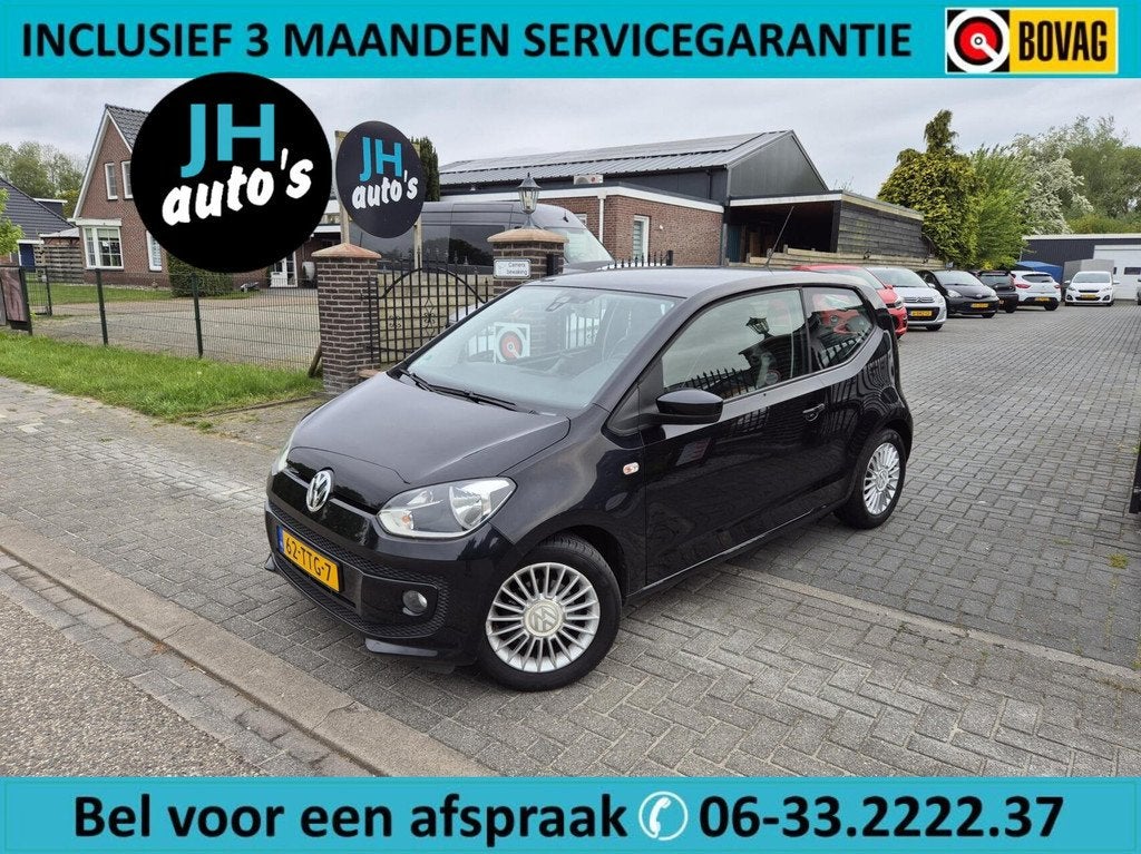 Volkswagen Up! 1.0 high up! BM CRUISE | 1E EIG | DEALER OH, Auto's, Volkswagen, Bedrijf, Te koop, up!, ABS, Airbags, Airconditioning