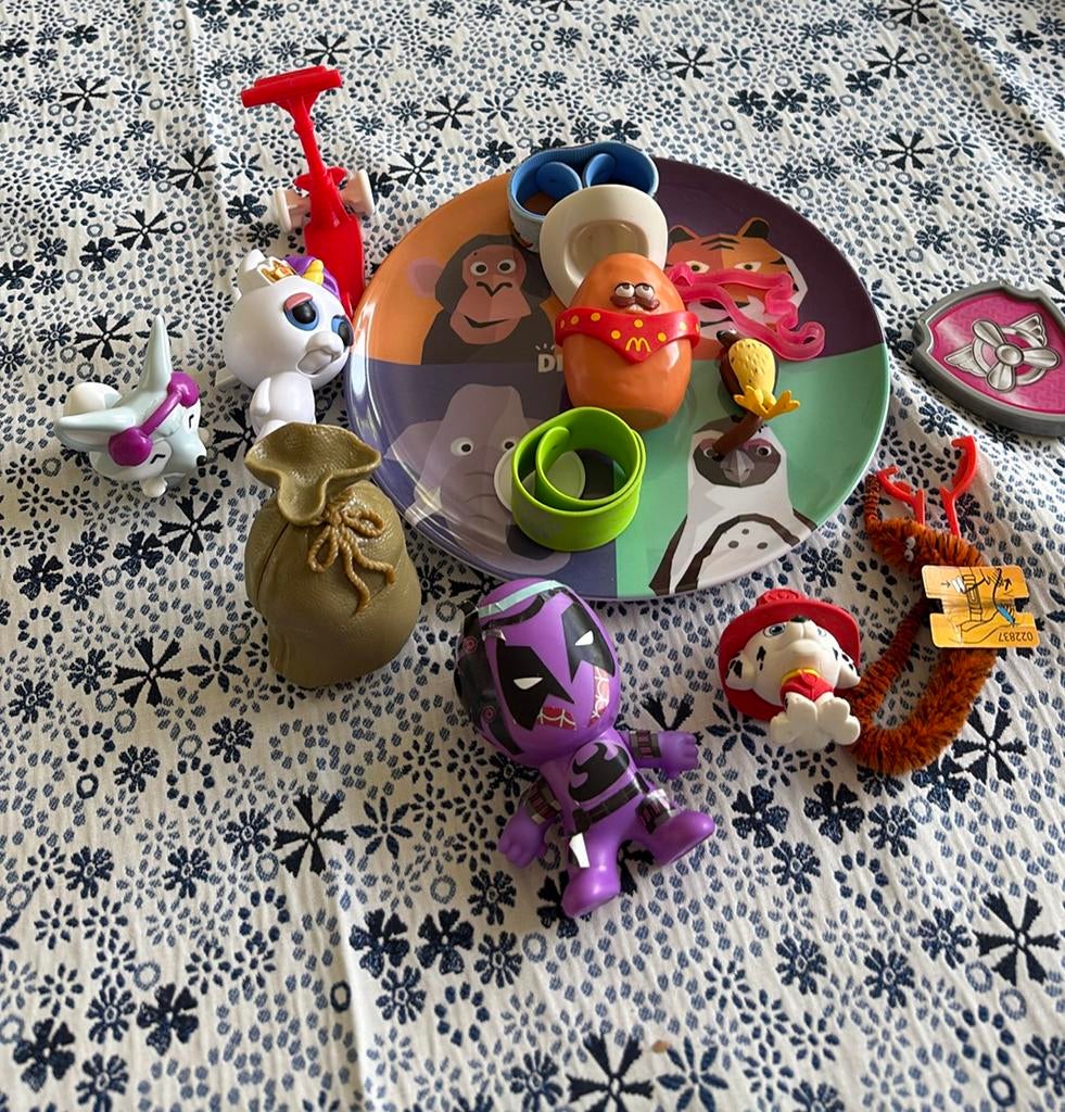 Speelgoed pakketje o.a. McDonalds, Paw Patrol, Verzamelen, Speelgoed, Gebruikt, Ophalen of Verzenden