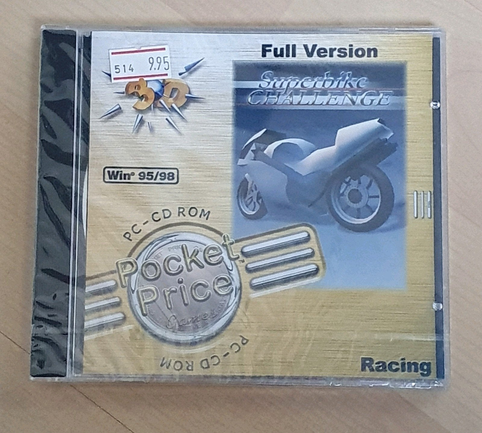 Superbike Challenge PC CD-ROM (Win 95/98) - Racing Game, Racen en Vliegen, Nieuw, Eén computer, Ophalen of Verzenden