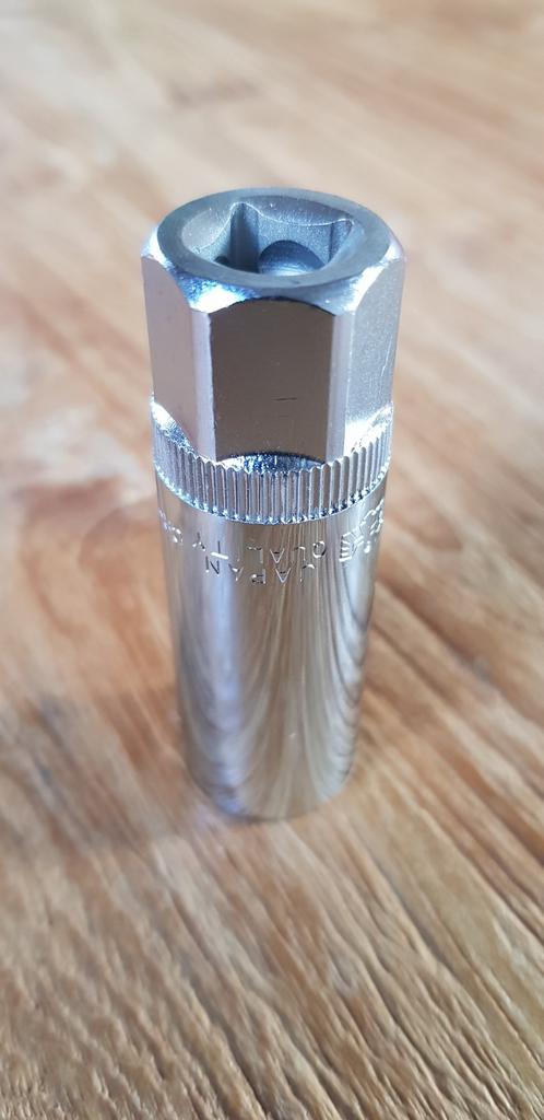 Nieuwe Bougiesleutel 16mm, dopsleutel 16mm, Ophalen, Nieuw