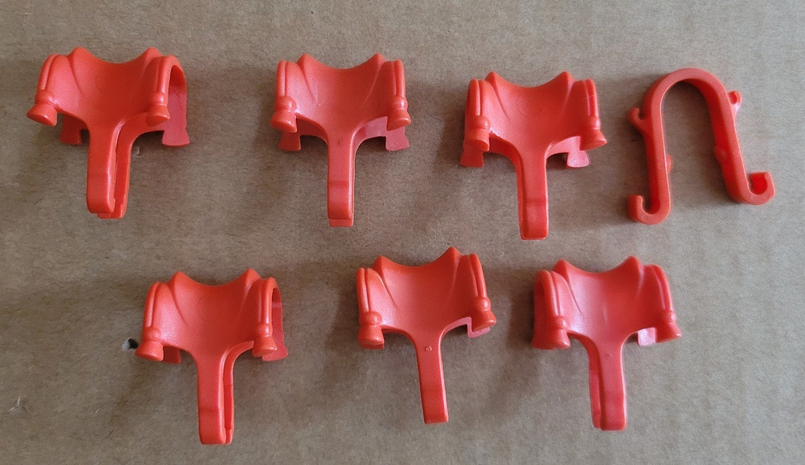 6 playmobil zadels voor ezels, Ophalen of Verzenden, Gebruikt