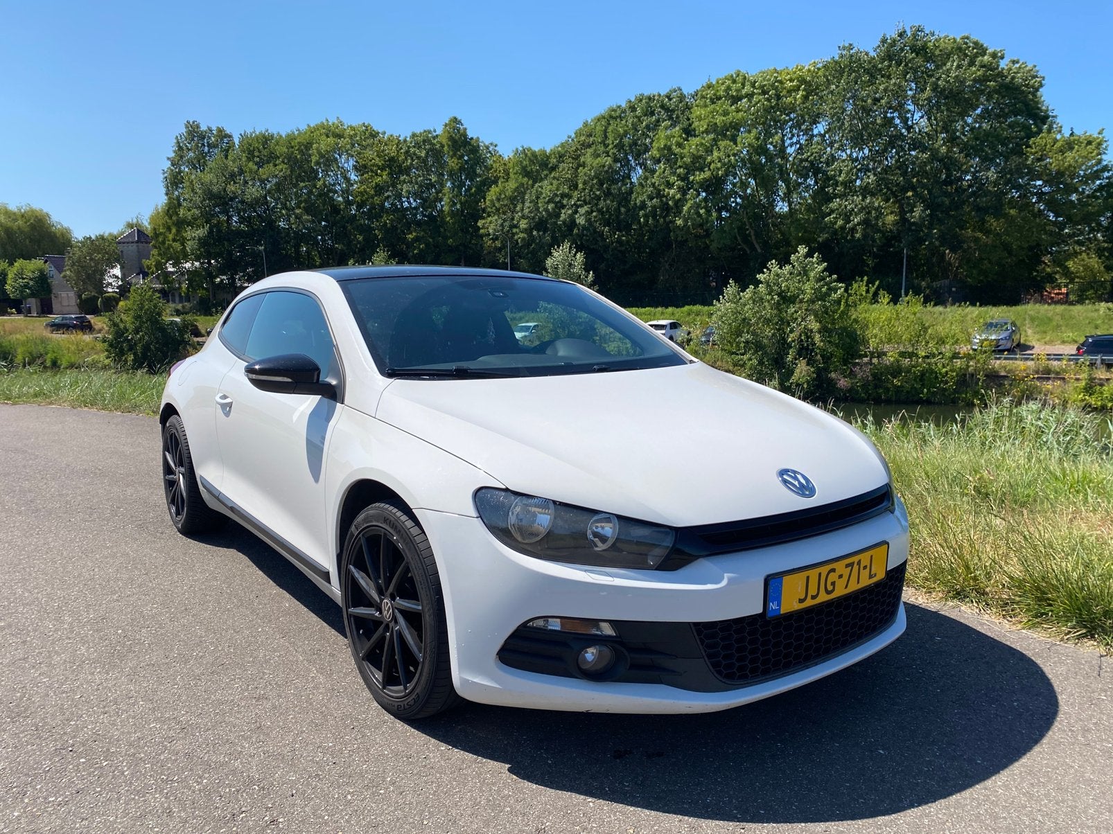 Volkswagen Scirocco 1.4 TSI 123 pk, Stof, Wit, 123 pk, Handgeschakeld