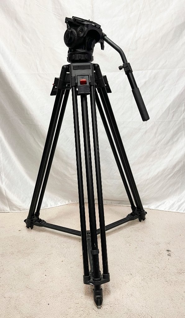 Cartoni Professioneel Videostatief + Cartoni Fluid Head, N, N, Zo goed als nieuw, Ophalen of Verzenden
