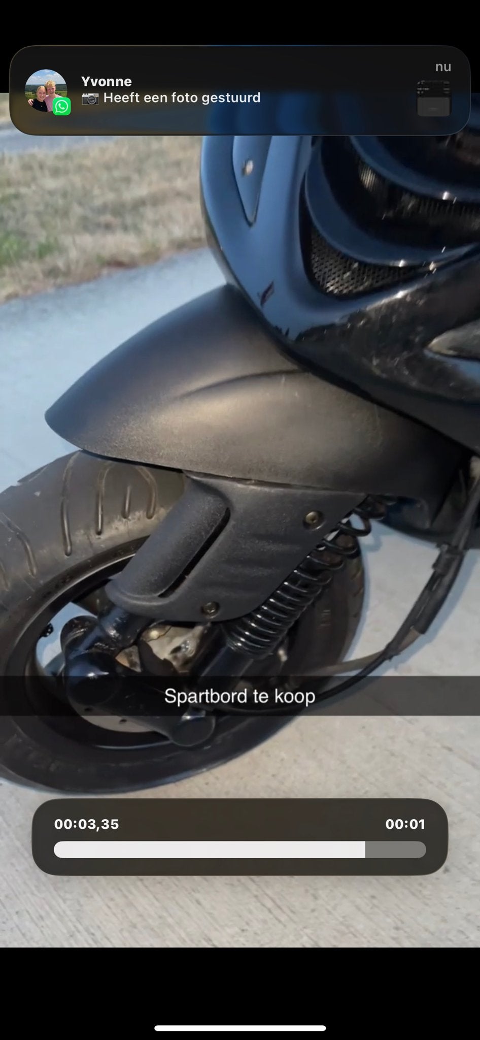 Zip sp spartbord, Fietsen en Brommers, Ophalen of Verzenden, Gebruikt, Kap, Overige merken