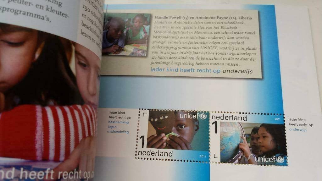 Prestigeboekje 34 - 65 jaar UNICEF 2011, Verzenden, Na 1940, Postfris