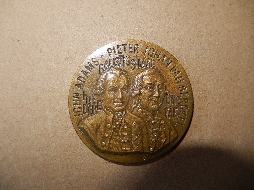 Nederland America penning 1782 - 1982, Ophalen of Verzenden, Koningin Beatrix